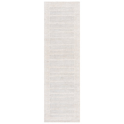 Natural Fiber 558 Jacquard Performance Striped Rug