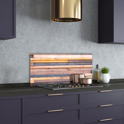 Coogee 50cm W x 100cm L Glass Peel and Stick Panel