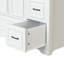 Meuble-lavabo 36 po avec lavabo simple, meuble-lavabo sous-comptoir moderne avec 2 portes et 4 tiroirs, l 35,8 po x P 19,7 po x H 35,4 po.