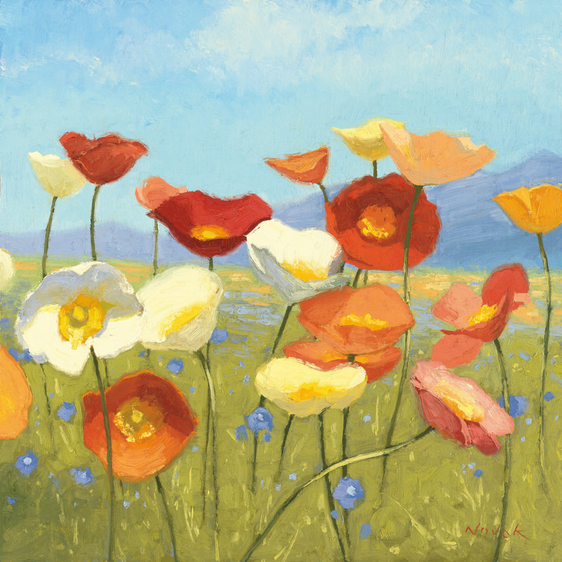 Printemps pré II, H 36 po x l 36 po x P 1,25 po
