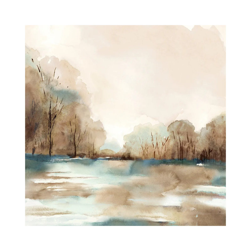 Silent Still by Eva Watts - Wrapped Canvas Painting, 45.72 cm H x 45.72 cm W x 3.175 cm D