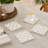 Sitara Handcrafted Resin Coasters Set of 4 