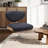 Nohl Swivel Home Office Desk Chair with Bentwood Back and seat-1913100435