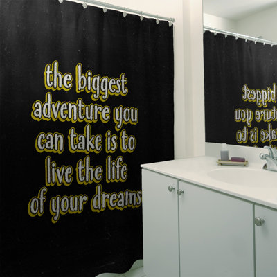 Shower Curtain with Liner Included