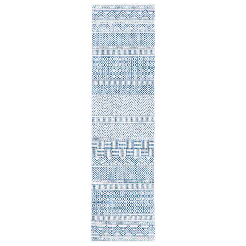 Tapis d'intérieur / extérieur Seibold Performance Southwestern, Tapis de couloir 2 pi 3 po x 6 pi 7 po