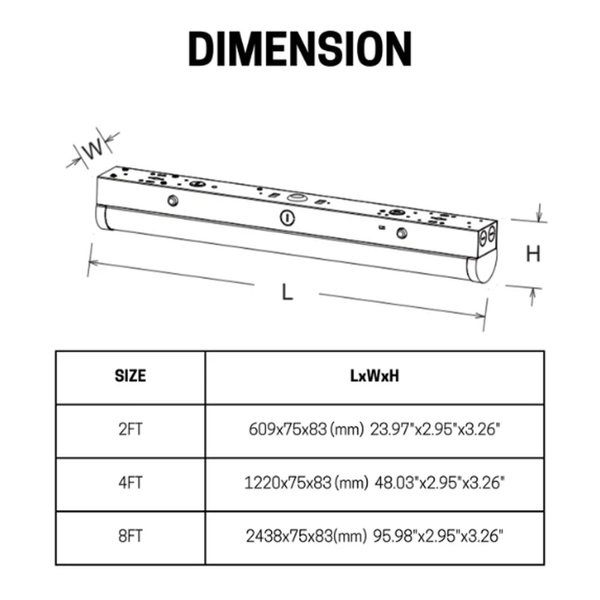 Dimensions du produit