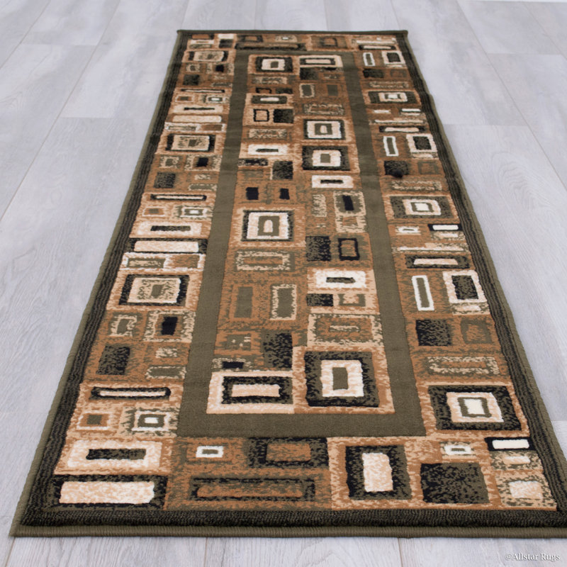 Cotswold Geometric Indoor Rug, Runner  5'2" x 7'2"