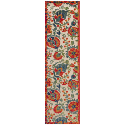 Deka Floral Indoor/Outdoor Area Rug