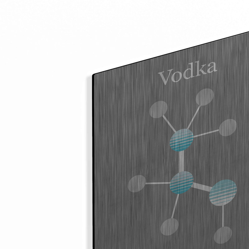 " Vodka Molecule " by Maxim, 16" H x 12" W