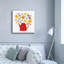 «Epic Graffiti» «Organic Tea 4» par Farida Zaman, art mural sur toile, 37 po x 37 po