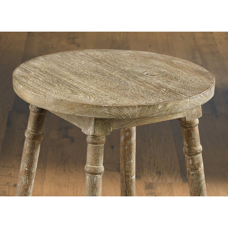 Tabouret de bar 26,5 po Geontae, Sable patiné
