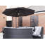 Aadit 300cm Lighted Cantilever Parasol-719994458