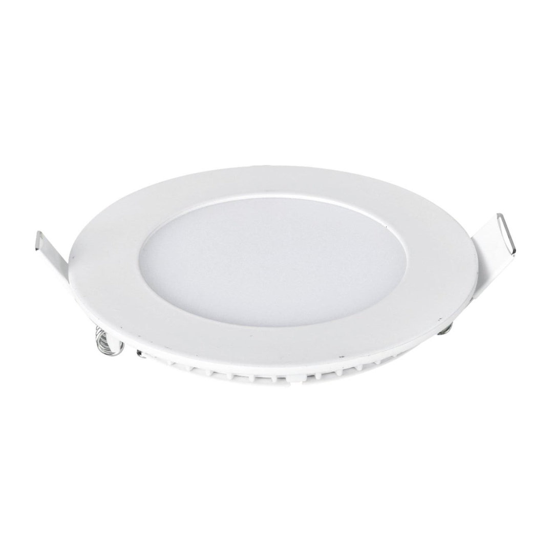 Ener-J 6W Recessed Round LED Mini Panel 120mm White 240V