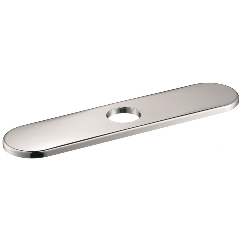 10.5" Escutcheon/Deck Plate, Polished Nickel