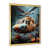 Gold Single Picture Framed