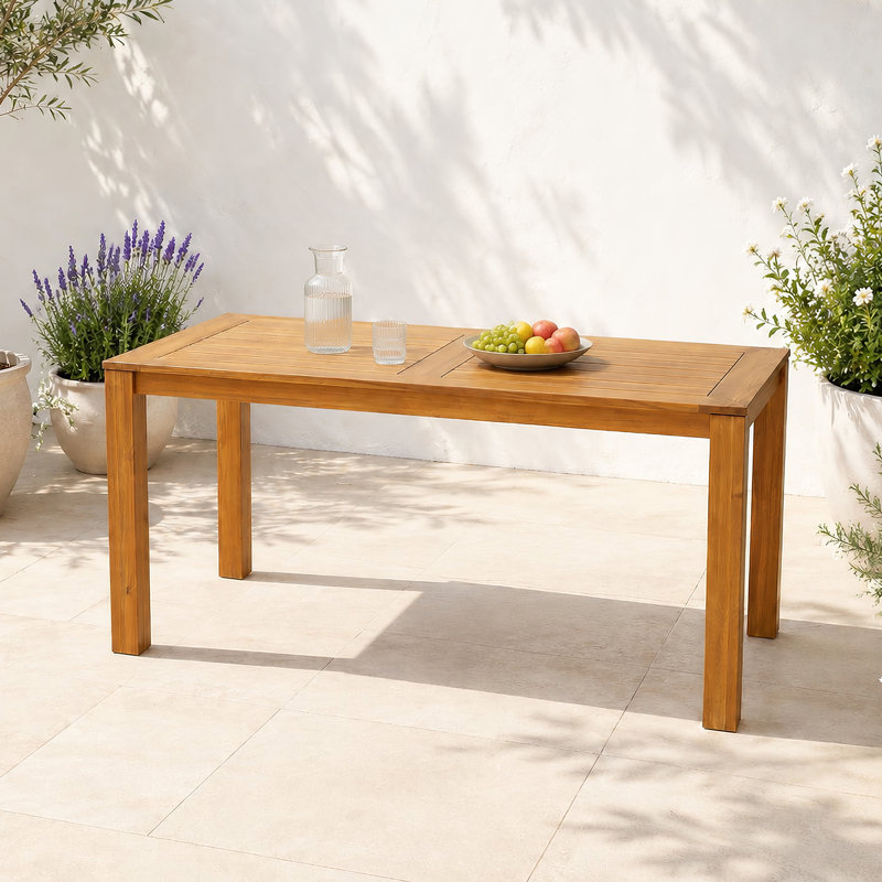 Outdoor Wooden Dining Table