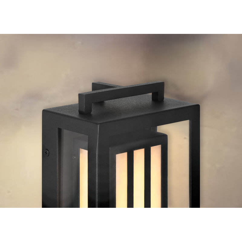Eastly 1 - Light LED Outdoor Sconce, 15, 6.77" H x 16" W x 5.75" D