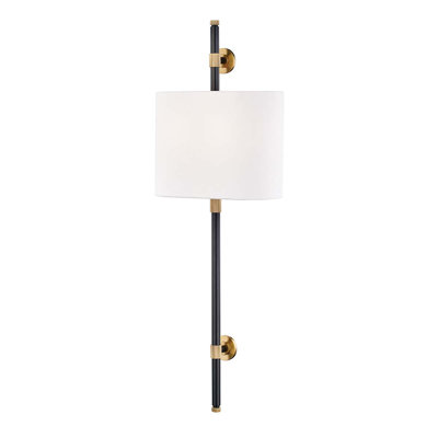 , 2-Light Bowery Wall Sconce