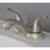 Two Handle Centerset Lavatory Faucet with Drain Assembly