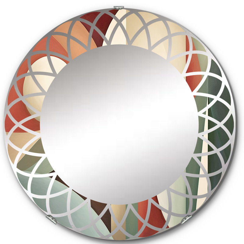 Miroir mural rond Gace, 24 po x 24 po