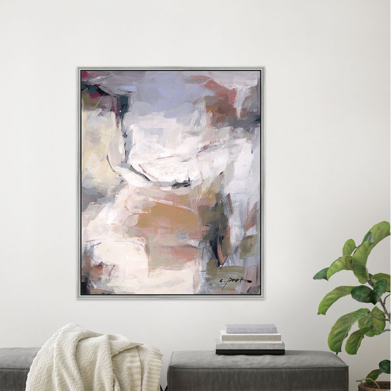Delightful Dance Painting, SIlver