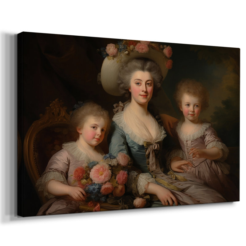 Beautiful Women-XV -Gallery Wraraped Cavas, 12 x 18