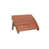 Mango Orange Top/Antique Mahogany Base