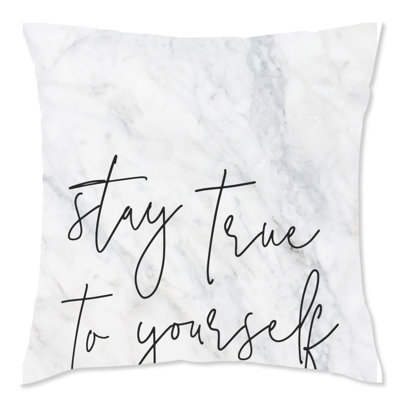 Housse et insert de coussin d'inspiration carrée
