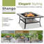 Wilksboro Square Iron Fire Pit