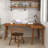 Rosewood L-Shaped Solid Wood desks-108070915-108070917