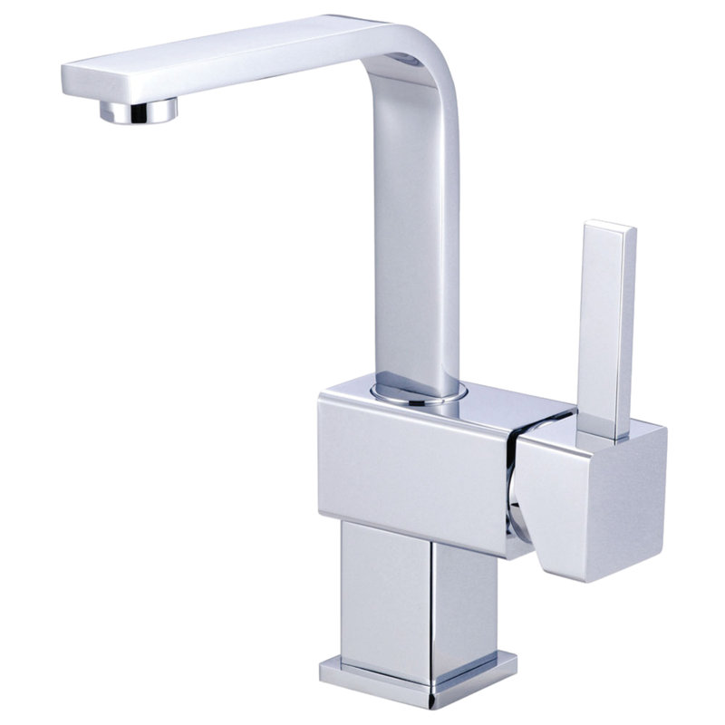 Robinet de salle de bain un trou avec drain Rio, Chrome poli