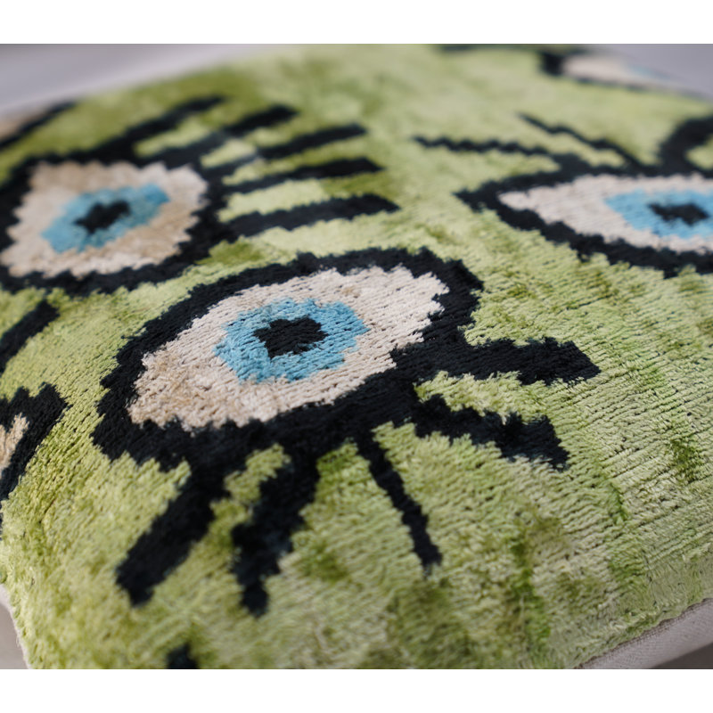 Square Pillow Cover & Insert, Green