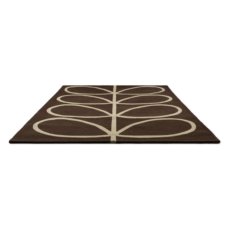 Handmade Wool Abstract Area Rug, Rectangle 6'7" x 9'2"