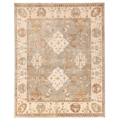 Tapis gris Jules Serapi 8 pi 2 po x 10 pi 0 po