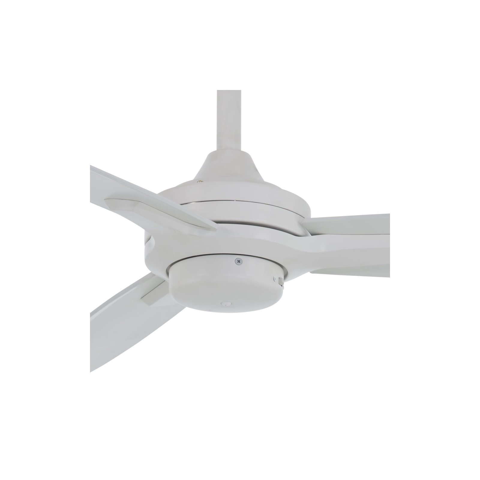 52" Rudolph 3-Blade Propeller Ceiling Fan with Wall Control, Flat White