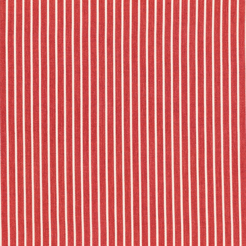Edie Stripe Fabric, Red