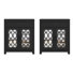 Ensemble de 2 armoires d'appoint Chessani