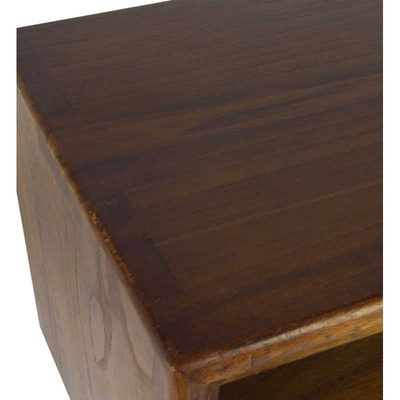 Clowers 45cm W Solid Wood Bedside Table