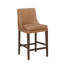 Tabouret de bar et de comptoir en cuir Niara-242589025-242605563