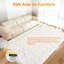 Tapis chauffant chauffant sans fil 8 x 10 pi-126258505-126258507