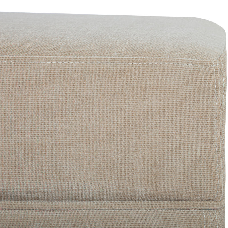 Banc de rangement Mel MD 30, Chenille nid d'abeille taupe