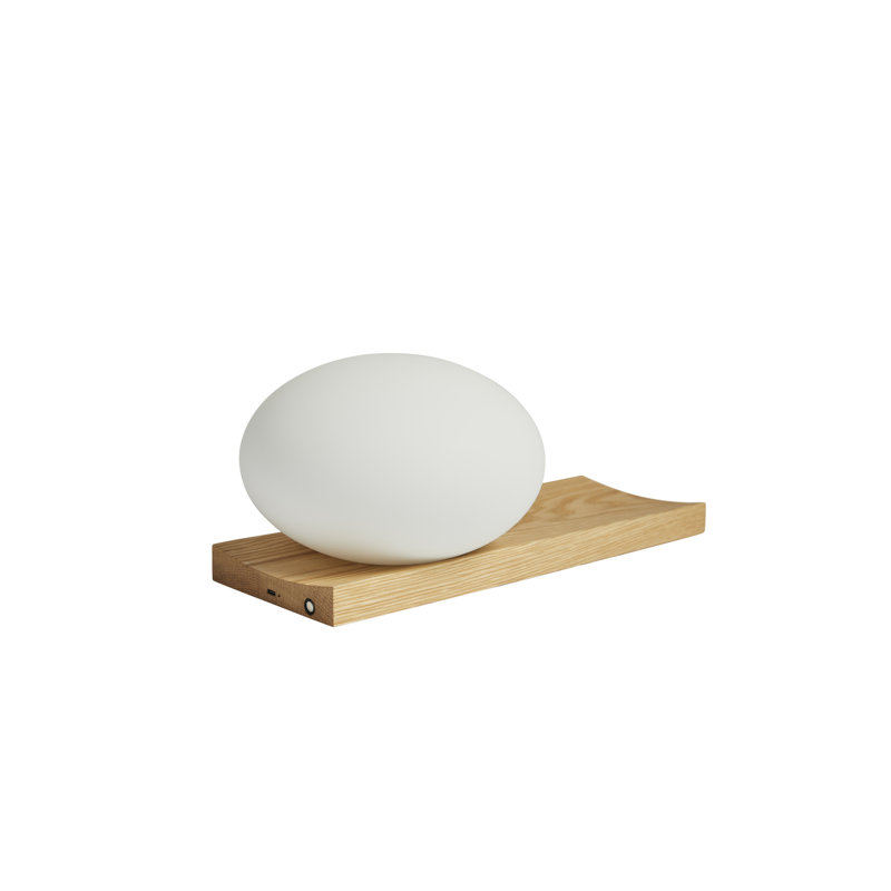 Dew Table/Wall Lamp, Oak