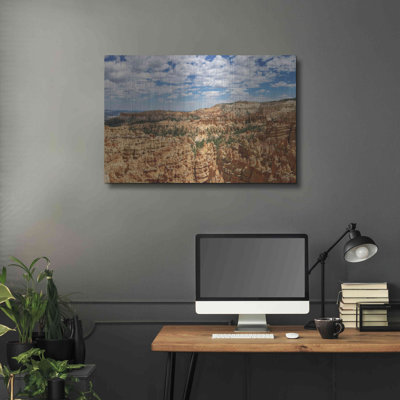 «Utah Bryce Canyon Crop» par Luxe Portfolio, art mural en métal, 36 po x 24 po
