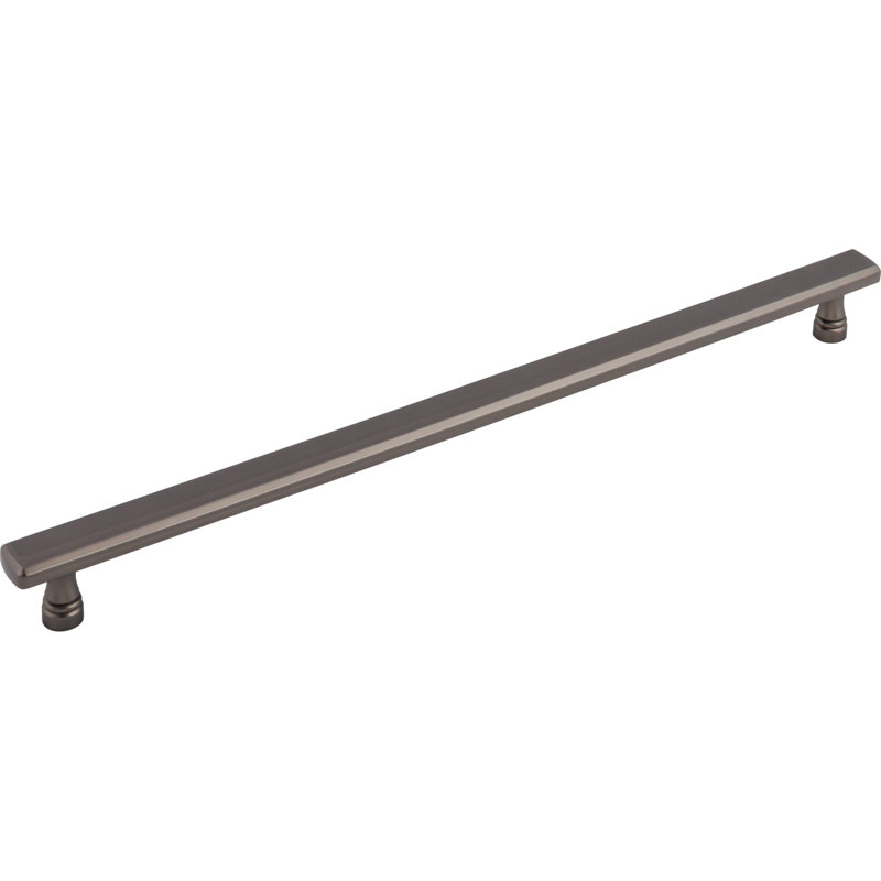 Kingsbridge Bar Pull, Ash Gray, 12" Center to Center