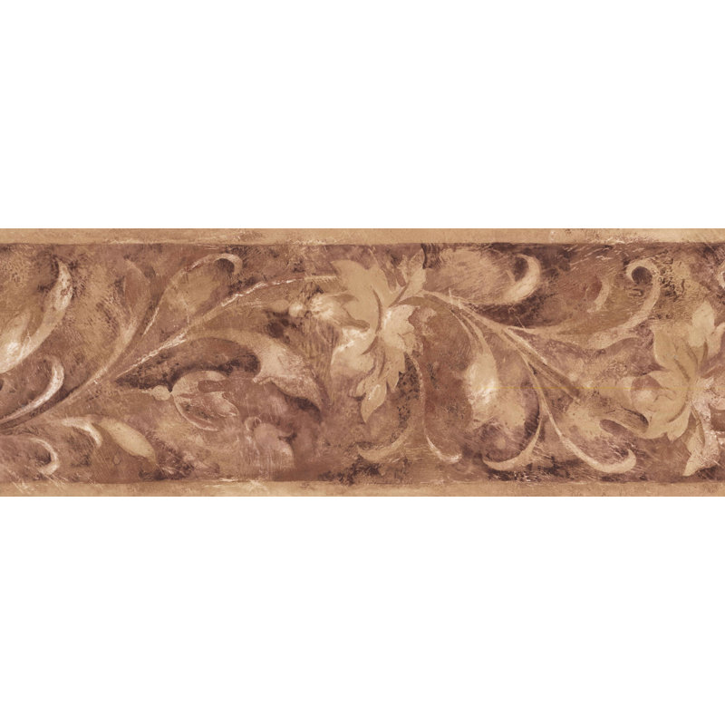 Bordure de papier peint L 15 pi x l 7 po Tatianna