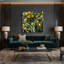 «Botanical Lemon Tree Branches», art mural sur toile verte-679866154
