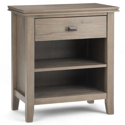 Artisan - Table de chevet - Gris vieilli