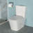 Ceramic Toilet With Construction Materials - Long Lasting Robust Withstands Daily Use