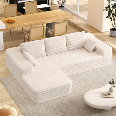 Modern L-shaped Sectional Sofa