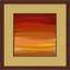 Amber Glow II Framed Graphic Art